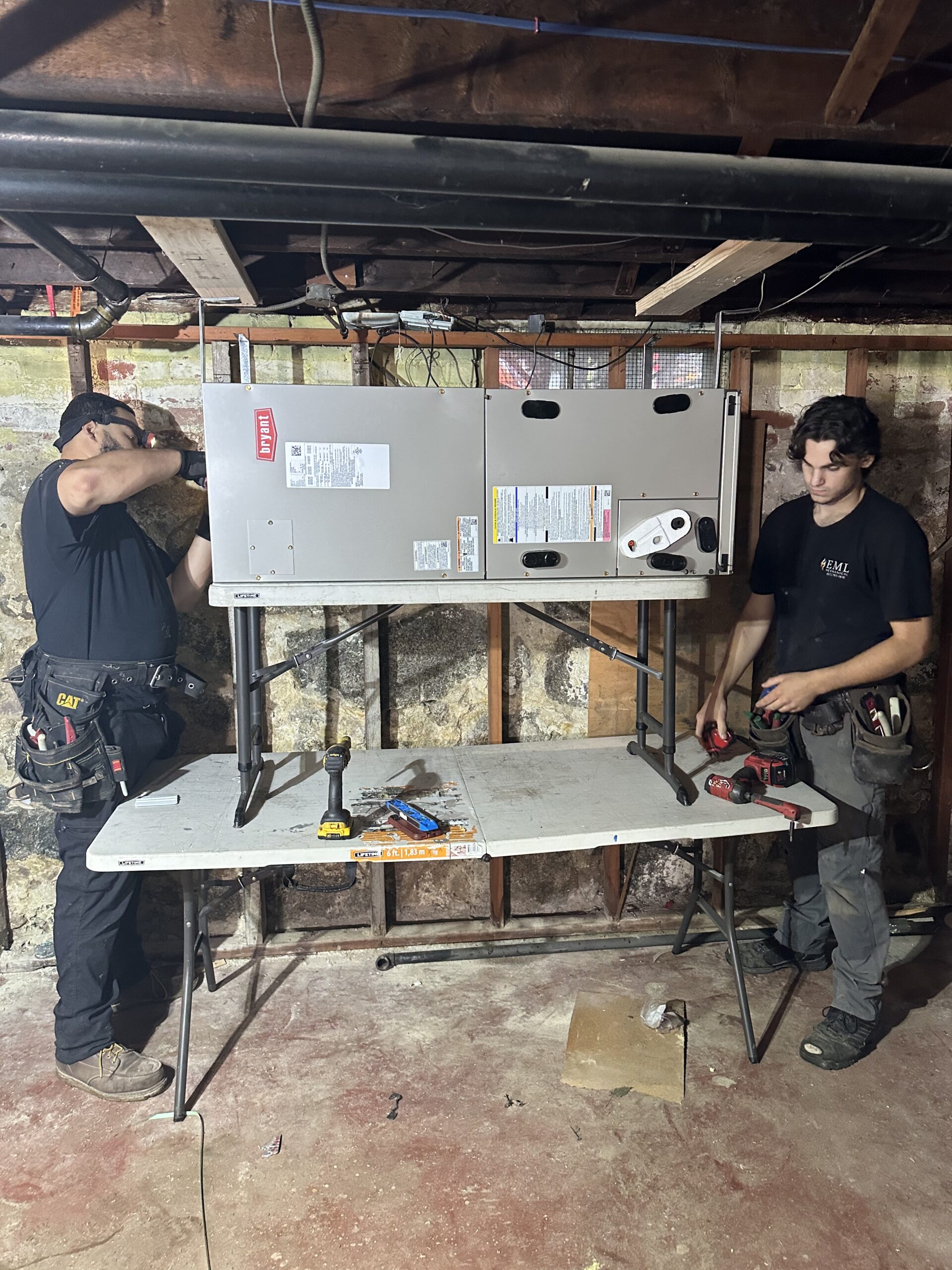 Heating and cooling system installation in Lynn MA