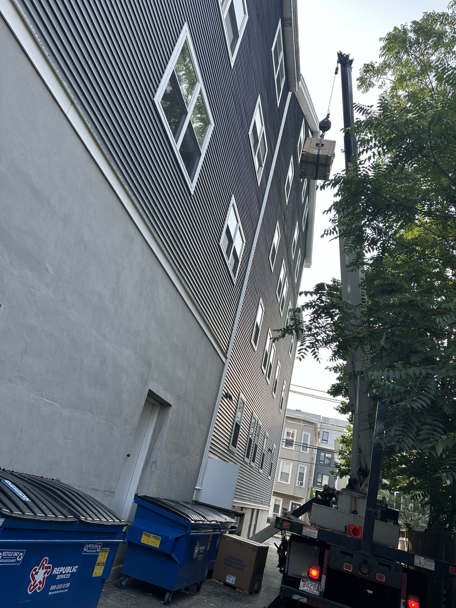 Somerville Massachusetts HVAC project by EML Mechanical