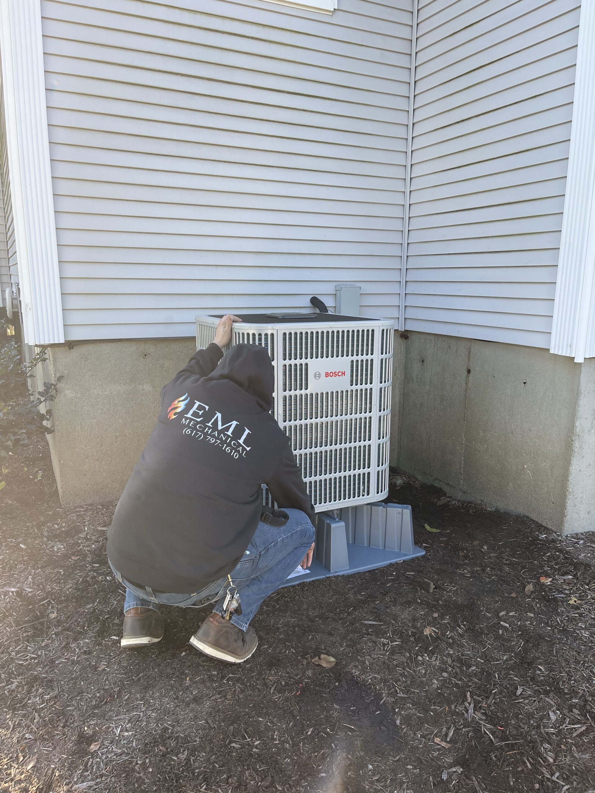 Revere Massachusetts HVAC project by EML Mechanical