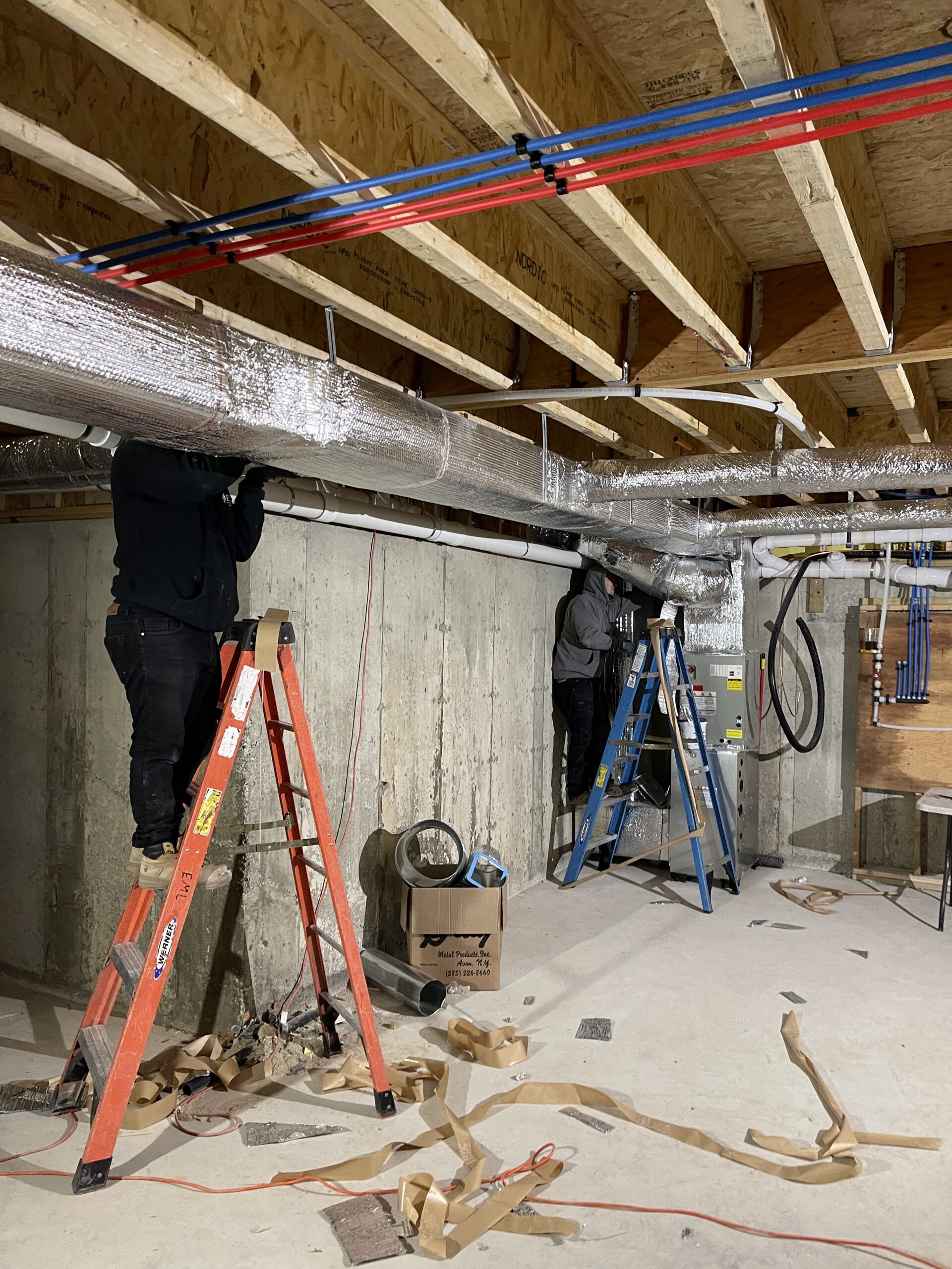 Heating and cooling system installation in Malden MA