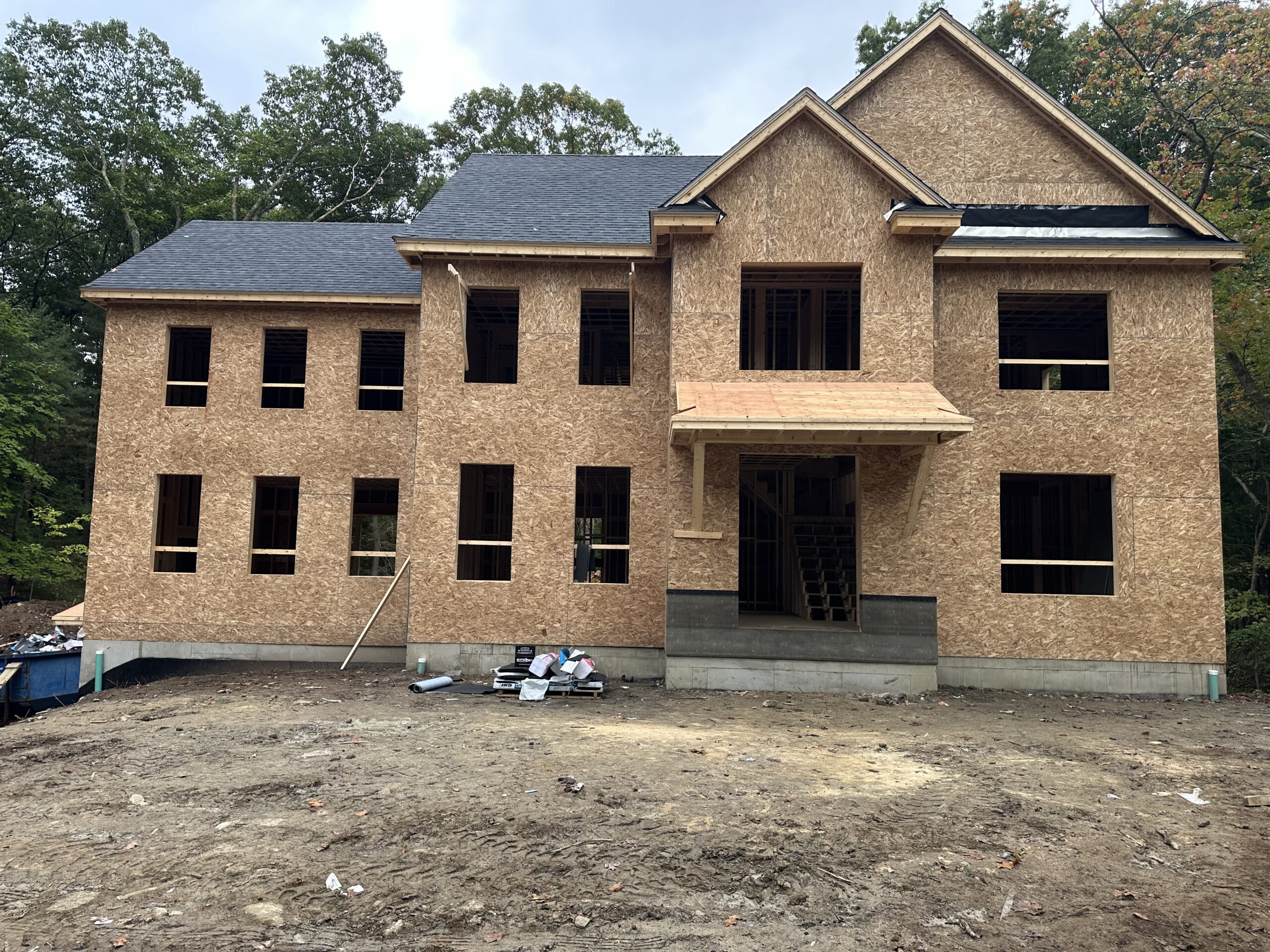 New construction HVAC project by EML Mechanical in North Reading MA